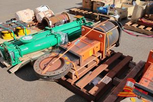 84 · 1 X WEIR DELTA INDUSTRIAL PNEUMATIC GATE VALVE, MODEL: 15S/12 SERIAL NO. 100000146414