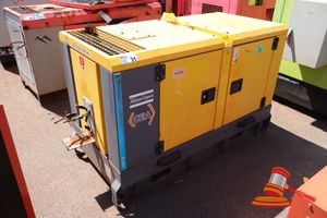 1 X Atlas Copco Cea Qas 20 Enclosed Diesel Generator, Electrical Components Stripped,17.5kva, Hours Unsighted, Approx; 1.7m L X 840mm W X 1.1m H, Untested, S/N# Esf365486 (Asset# Gs3300)