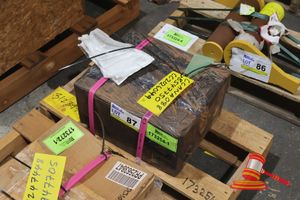 1 X Skid Includes: Xj Ea 3126998 Alternator 775 Amp Cat 509862 S1407-00-15 (Poss Unused, Boxed) (B5547750)