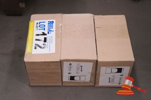 172 · 3 x BOXES OF SHOT GLASSES (6 PER BOX)