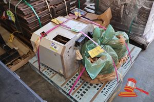 96 · MIXED INDUSTRIAL PARTS, INCLUDES: DRIVE VAR SPEED MECH BLK82, DRIVE VAR SPEED MECH DISCONNECTOR, REACTOR AFE 400UH 18 6A, ON A PALLET ( B6021486) (PO 81955277/20, /50, /60, PLANT# 1008)