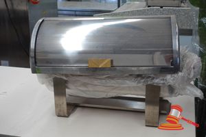 152 · STAINLESS STEEL ROLL TOP CHAFFER