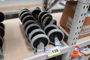 139 · 16x CASTOR WHEELS, 8x SWIVEL, 8x FIXED