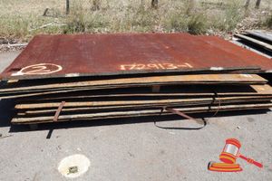 Pack Of Mc3 Chromate Steel Sheets, W 2200mm X L 2900mm And Heights Of 35mm, 20mm, 15mm And 12mm With Approx Total Weight 10.1 Tonne.
