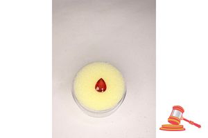 50 · RUBY, PEAR CUT, 1.2 CTS