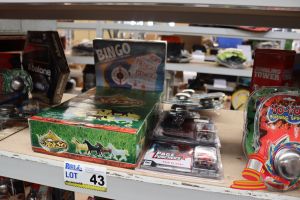 Bundle Of Toys Including: 1x Case Of Horses Puzzles, 1x Bingo Game, 2x Page Punchers Comics And Yo-Yo'S, All Unopened