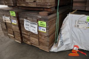 116 · JARRAH SKIP DRESSED, FEATURE, 145mm x 25mm, 106LM, RANDOM LENGTHS, QTY 0.398M3 (L1900 x W450 x D500 TRANSPORT SIZE ONLY APPROX) (PACK# 2455345)