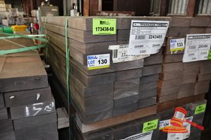 130 · JARRAH SKIP DRESSED, STD, 145mm x 45/50mm, 50LM, RANDOM LENGTHS, QTY 0.375M3 (L13500 x W430 x D500 TRANSPORT SIZE ONLY APPROX) (PACK# 2243485)