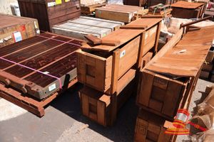 2 X Heat Exchanger Tube, Oil, 4 Pass, Cw Ti, Approx; Approx; 1.4m L X 260mm D,Some Marks In A Wooden Crate (B8153667)