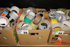 Box Of Assorted Tape