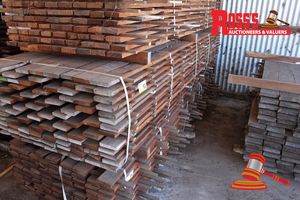 93 · JAR214 - JARRAH STANDARD AND BETTER GRADE 100-110x20mm Rough Sawn Boards -@ 1.1-3.1m, APPROX 340 lm