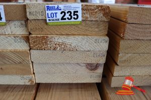 6x Lengths Of Non-Structural, Untreated Pine Timber, Approx 190 X 45mm X 2.4m