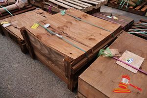 2 X Caterpillar Mast Hoist Cable Assembly, Cat P/N:463-4956, Poss Unused (Boxed, Sealed), Approx; 1m W X 1.1m D X 300mm H (Each Crate), (B7999739),