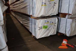 79 · PACK OF JARRAH SKIP DRESSED, FEATURE, 100mm x 25mm, PACK SIZE L5.7MT x W500mm x H450mm =900kg, 406LM (PACK# 320028345 )