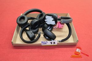 13 · 6 x WIRELESS HEADPHONES, INCLUDING BRAND JBL, SONY, MARSHALL, ASSORTED CONDITION UNTESTED