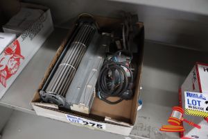 275 · BOX OF 240V MOTORS, UNTESTED