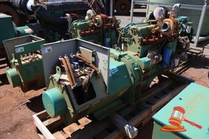 1 X Cummins Diesel Generator Set, Engine: Qsl9-G3 Nr3, Prime Me At 1500rpm: 228, Alternator: Stamford Ucdi274k13, Sn:X22c125406, Approx; 2.1m L X 620mm W X 790mm H, Missing Cover, Untested (Some Rust / Wear), On A Pallet (No Asset No) (S44#Ritm0896397)