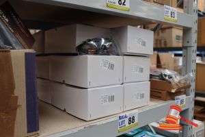 88 · 12x BOXES OF MATT BLACK SAFETY GLASSES