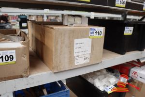 2x Boxes Of Flat Man Plastic Tapware, Colour: Ivory