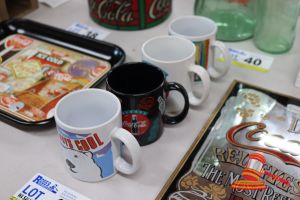 41 · 4 X COCA-COLA CERAMIC MUG, VARIOUS DESIGNS