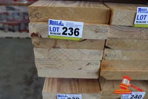6x Lengths Of Non-Structural, Untreated Pine Timber, Approx 190 X 45mm X 2.4m