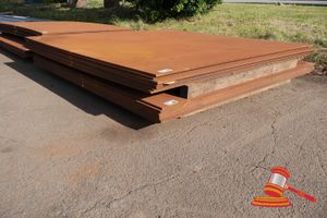 16 · STEEL PLATE 7PCS APPROX 2400mm x 2495mm x 16mm (B4491294), (PO NA, PLANT# 1001)