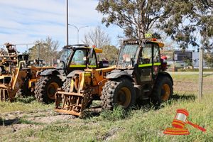 4 · 1 X JCB TELEHANDLER, MODEL: 560-80 AGRI PLUS, SN:JCB5AYYHAJ2724395, 2018 YEAR OF MANUFACTURE, OPERATING MASS 11050KG, RATED CAPACITY 5500KG (SOME MARKS)NO ATTACHMENTS,KEY 67, (ASSET SV071)