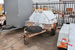 4 · 1996 Polmac Boxtop Trailer, White, Single, Reg #: 9RI558, Expiry: 27/09/2026 VIN: 6A3T20T1PLMC26497 Features: Jockey Wheel, Ring Tow Hitch, Trailer Breaks, Tool Storage Canopy, Racks On Canopy, Spare Tyre. (*WP#4874*) Condition: ** Rust Around Trailer.** Panel: FAIR, Paint: POOR, Tyres: FAIR, Overall Condition: FAIR