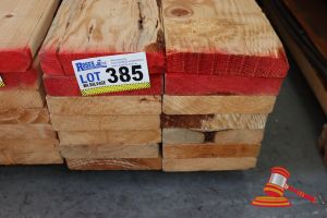 385 · 14x LENGTHS OF NON-STRUCTURAL, UNTREATED PINE TIMBER, APPROX 170 x 35mm x 3.6m
