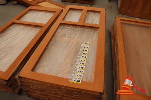 418 · TIMBER DOOR FRAME, CODE: AMBON 2, 2040 x 820 x 25mm