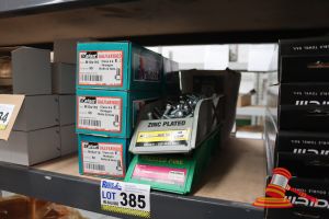 Bundle With 6x Boxes Of Exafast Galvanised Class 4.6 Hexagon Bolts & Nuts, M10 X 110 And Assorted Screws