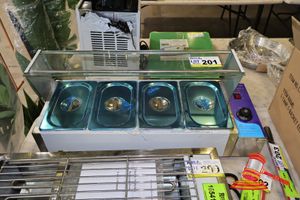 201 · HOT BAIN MARIE 4* 1/3 PAN
