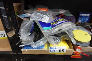 85 · TRAY OF ASSORTED CABLE TIES