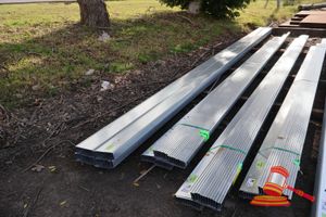 31 · 8 X GALVANISED STEEL C CHANNEL APPROX 200 X 75MM, 9.3 M LONG