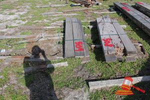 JARRAH GARDEN SLEEPERS X 12 @ 2.0 M LONG, 200 X 50