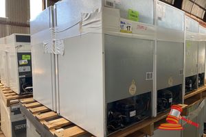 4 X Hisense Hrbf125, 125l Total Volume Approx; 480mm D X 500mm W X 760mm H, Some Marks, Untested, On A Pallet