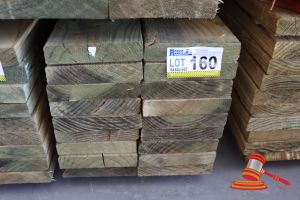 18x Lengths Of Non-Structural, H4 Treated Pine Timber, Approx 170 X 35mm X 3.6m