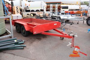 2004 Custom Box Trailer, Red, Tandem Reg #: Unlicensed, VIN: 6T9T20WA141AWS039 Features: 10 X 5 Foot Tandem, Jockey Wheel, LED Lights (Disp# 294312), (WP#5002) Condition: Panel: FAIR, Paint: FAIR, Glass: Tyres: FAIR Floor: FAIR Overall Condition: FAIR