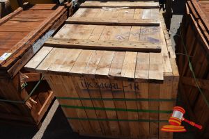 178 · 1 X FP ROLLER, TRACK LOAD, MODEL: RH340/6060, MATERIAL: 3035528, MANUFACTURER: BUCYRUS, PART NUMBER: UK340RL-1K, IN A WOODEN CRATE, L800 X W1400 X L840, (B4206152)