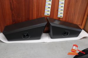 Pair Of Tapered Under Tray Tool Box, 700mm R&L, Aluminium Matte Black