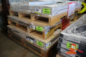 62 · PALLET WOOD EFFECTS LUXURY VINYL PLANK - SIZE 180 x 1200mm x 15 PIECES= 3.24m2 = TOTAL QTY 16.20m2 (P-064)