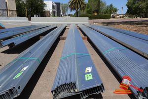 Gal Steel Z Purlins, Approx 200mm - 12 Pcs At 10.9m