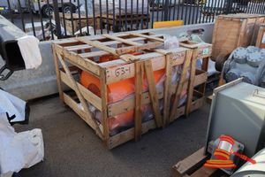 125 · 1 X TOSHIBA INCREASED SAFETY INDUCTION MOTOR, TYPE: TKEII, FORM: FBKII, FRAME: D315M, 220 KW, 415V, 50HZ, 1480 RPM, SN:25082422, CERTIFIED FOR USE IN CLASS 1 ZONE 1 HAZARDOUS AREA, (CRATED)