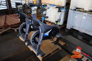 Stages Indoor Cycling Bike, Approx; 1m L X 620mm W X 1.1m H, Some Marks, (Untested),