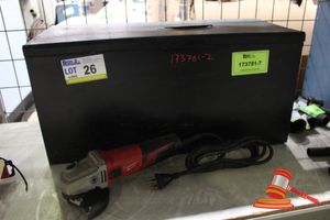 26 · ASSORTED MILWAUKEE ELECTRIC, INCLUDES; ANGLE GRINDER, AND WALL CHASER IN BOX, SOME MARKS, UNTESTED
