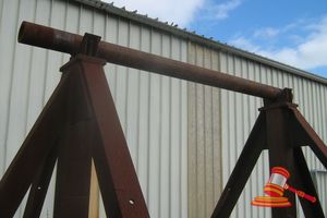 Steel Cradle, Overall Dims 4500 X 3700 X 2800h Approx , Adjustable