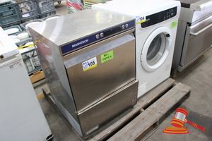105 · MOFFAT WASHTECH UNDERCOUNTER DISH WASHER MODEL# XUWXU0030, S/N174321, COMES WITH 1 DISH RACK APPROX L850mm x D600mm x W580mm (UNTESTED) - USED