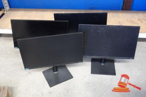 74 · 4 X SAMSUNG 24 INCH MONITORS, MODEL: F24T450, UNTESTED (SOME MARKS / NO CABLES)