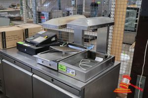 17 · 2 X CULINAIRE CHIP DUMP/BENCH MOUNT, MODEL: CUCD.BOB.11.100.CP.H, SN:SPCU20062067, UNTESTED (SOME MARKS, POSSIBLY INCOMPLETE)
