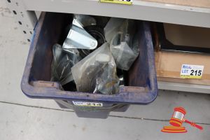 TUB OF FIXED CASTOR WHEELS